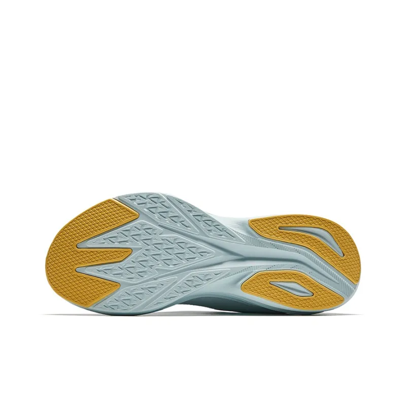Anta Running Collection Cushioned Slip Resistant Low Top Casual Running Shoes Men's Turquoise-4