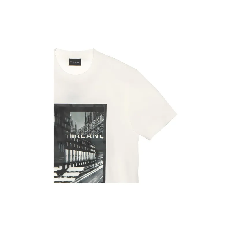 EMPORIO ARMANI T Shirt Men's White-3