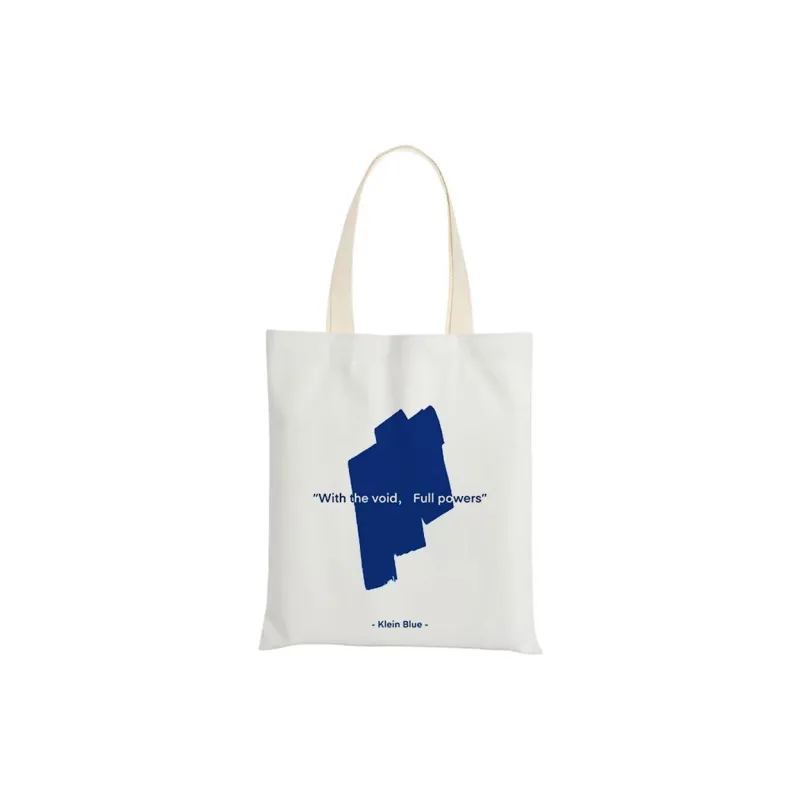 AOSONG Canvas Bag, Tote Handbag Small Medium Large Size Unisex Klein Blue-30