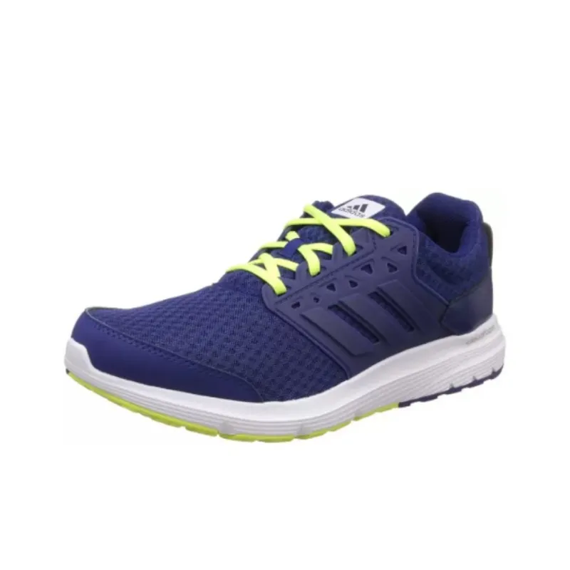 Adidas Galaxy 3 Anti-Slip Wear-Resistant Low-Top Casual Shoes Men's Blue-0