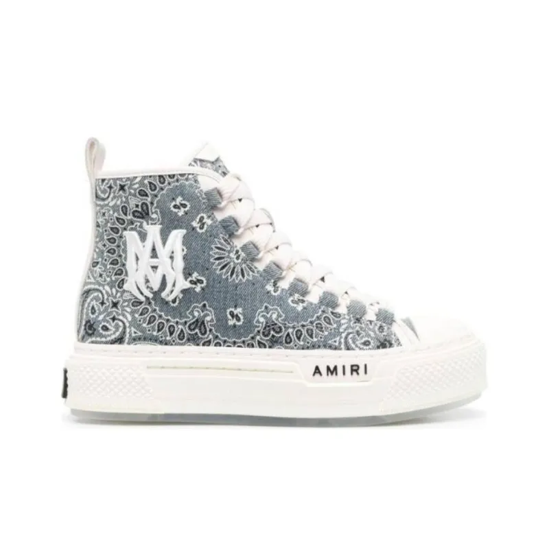 AMIRI Women's Court High 'Bandana - Baby Blue'-1