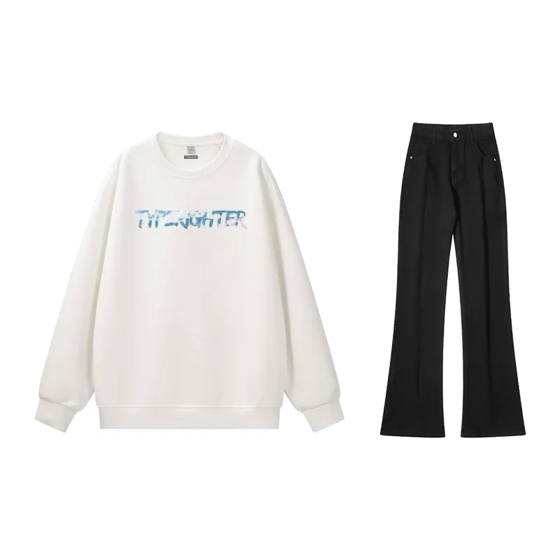 TYPERIGHTER Sweatshirt Set Unisex-15