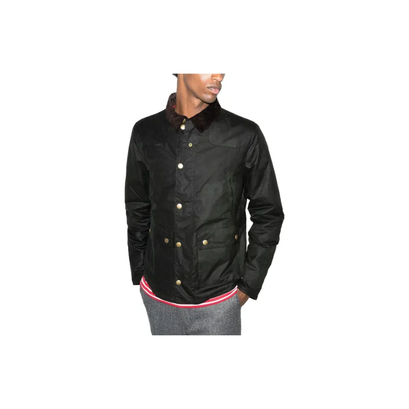 BARBOUR Reelin Wax coated Jacket-4