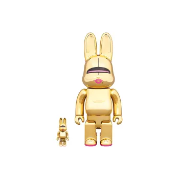 BE@RBRICK Rabbrick Hajime Sorayama Sexy Robot Gold