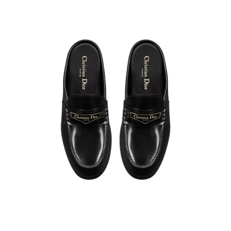 DIOR Closed Toe Slippers Women's Black-3