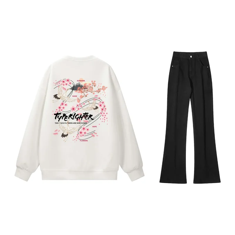 TYPERIGHTER Sweatshirt Set Unisex-15