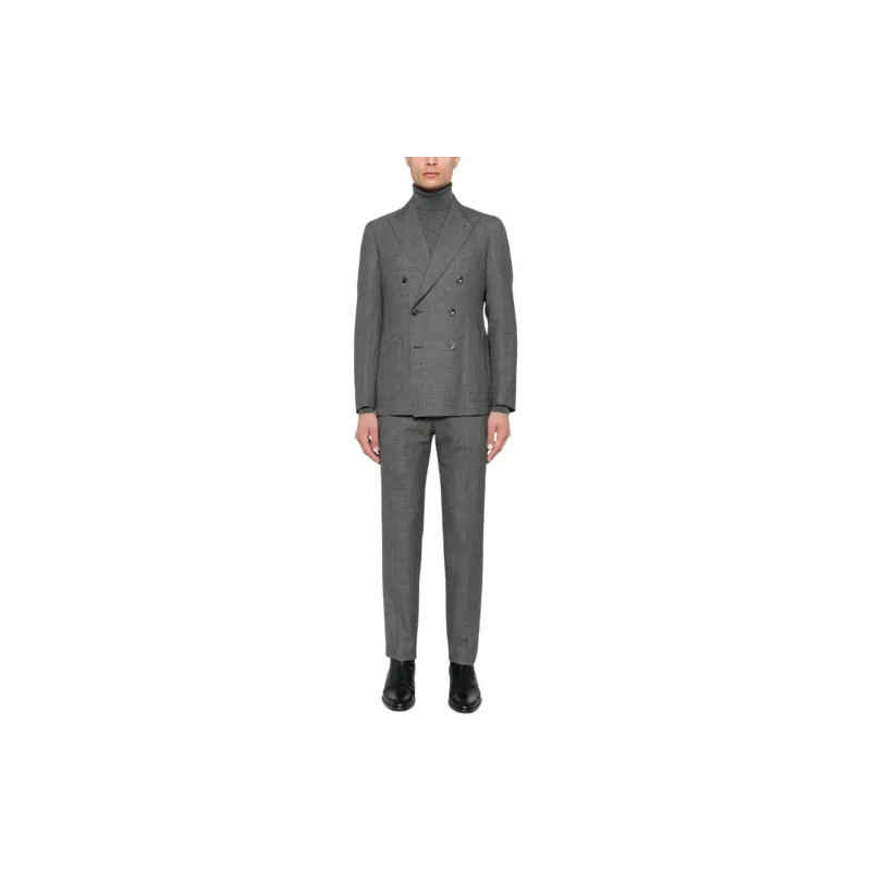 Tagliatore Montecarlo Double Breasted Tailored Suit-2