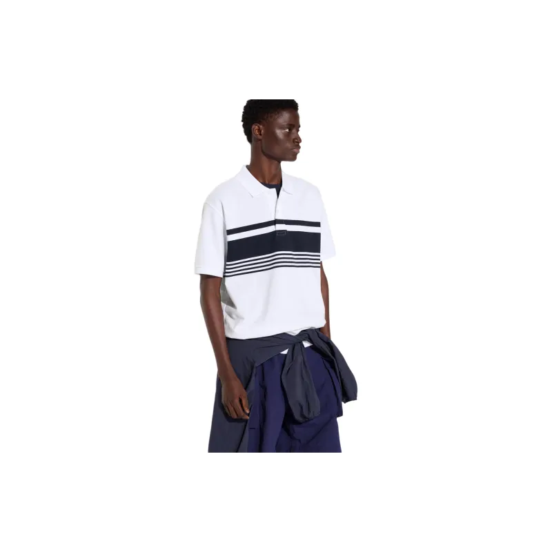 UNIQLO Polo Shirts Unisex White-5