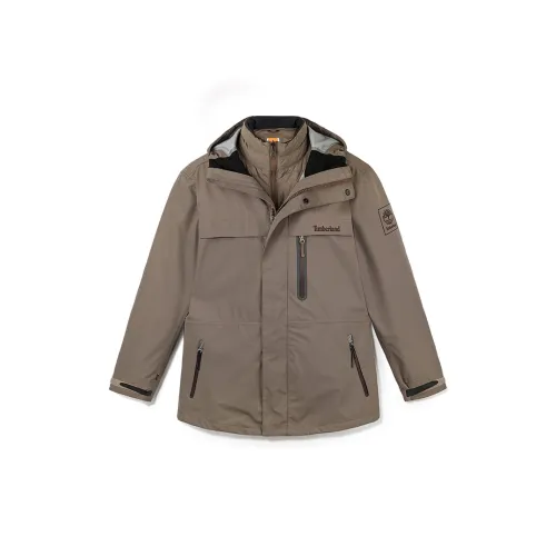 Timberland Windbreaker Jackets Men Chocolate