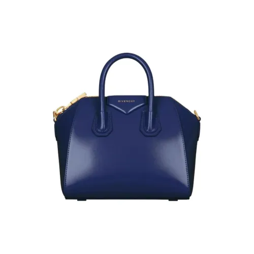 Givenchy Box Calfskin Shoulder Bag Crossbody Bag Handbag Mini Women's Gasoline Blue