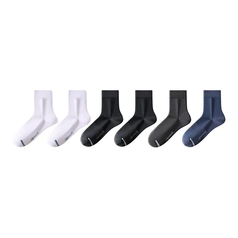 HLA Mid Calf Socks Men's 6 Pack-15