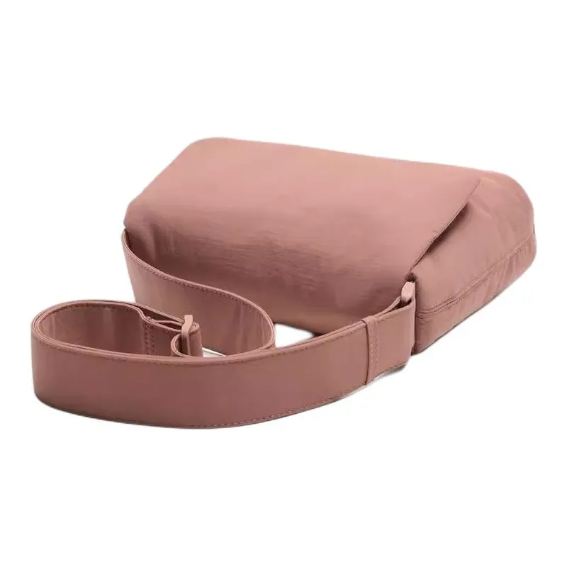 ZARA Polyamide Shoulder Bag Crossbody Bag Men's Pink-2