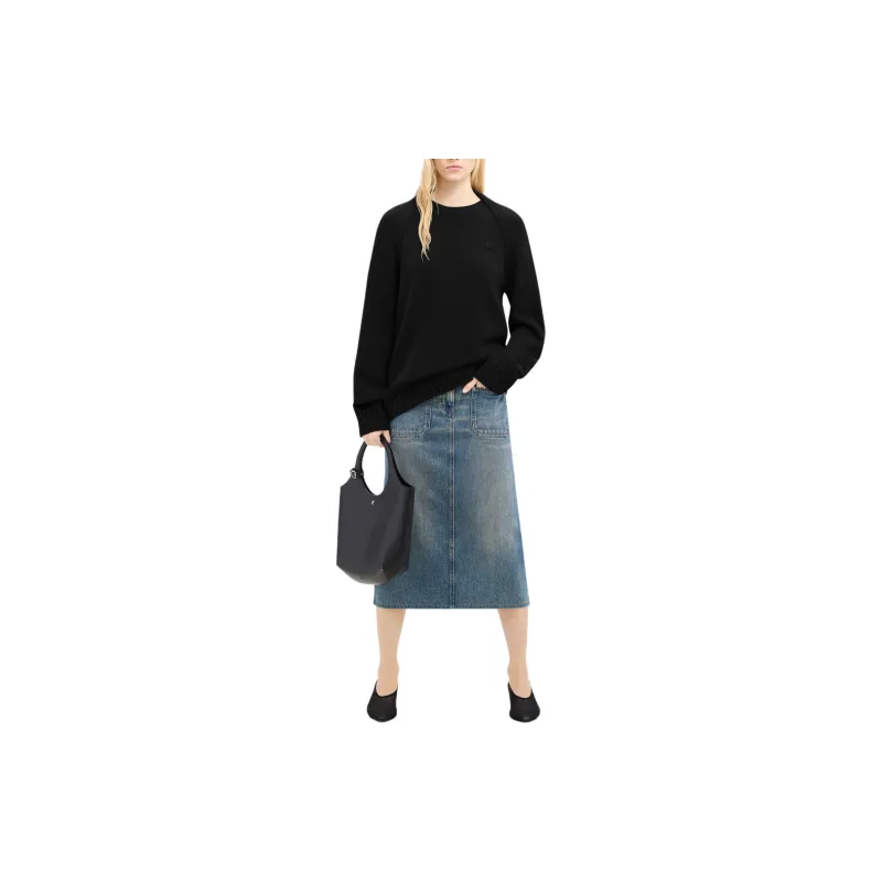 COURREGES Wool Straight Sweater-1