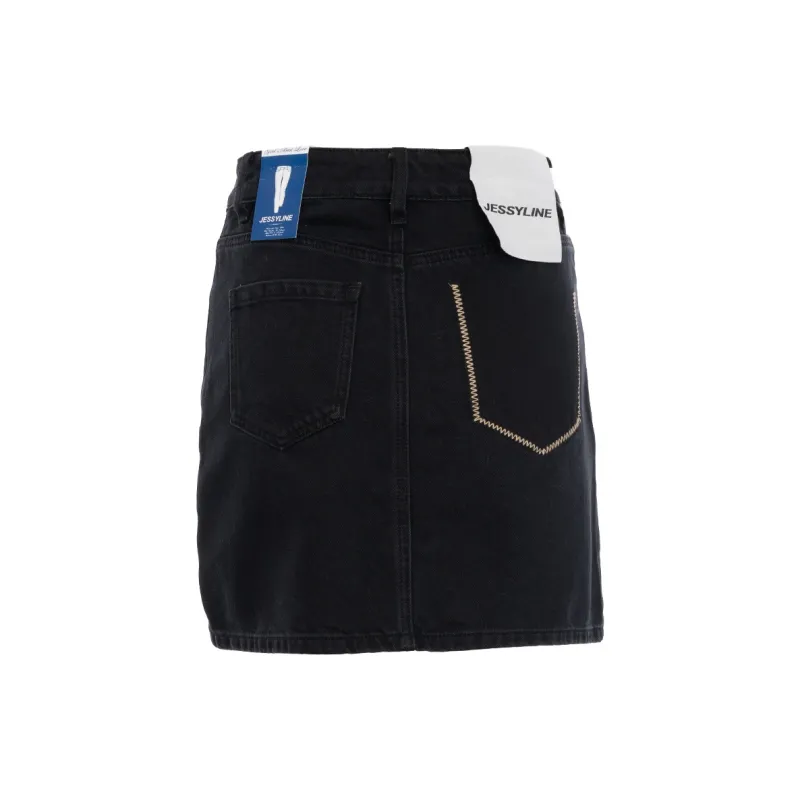 JESSYLINE Denim Short Skirts Women's-1