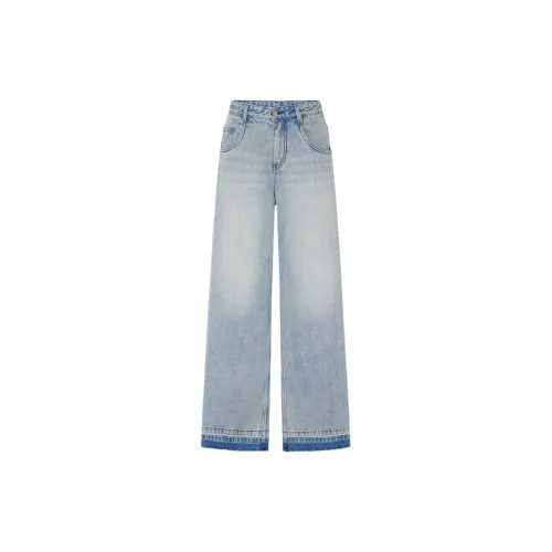 MO&CO Jeans Women's Denim Light Blue