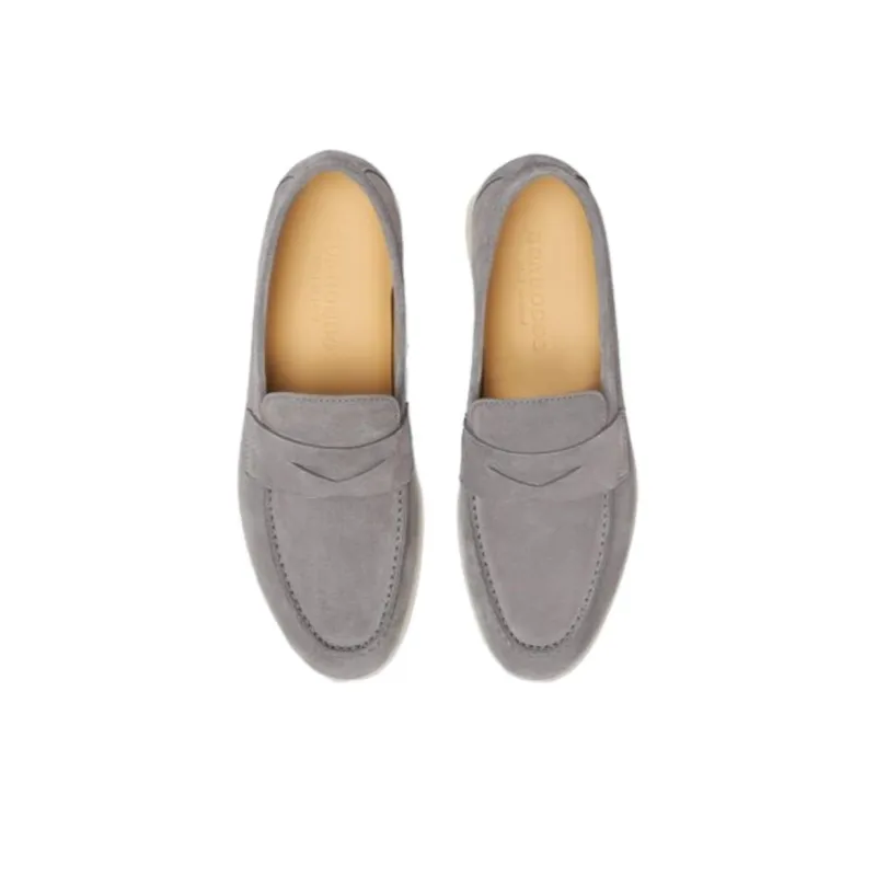 SCAROSSO Luciana Suede Loafers Women's-2