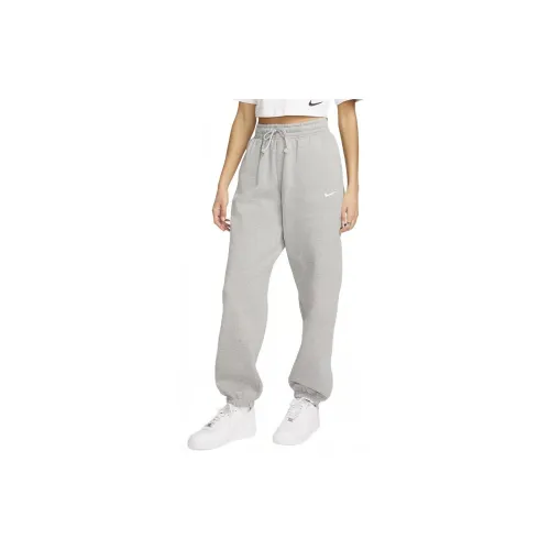 Nike Knitted Sweatpants Women's Gray