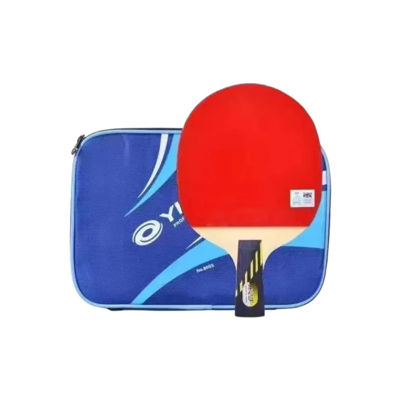 YINHE Ping Pong Paddles Unisex All Wood With Carbon Fiber Red Black-3