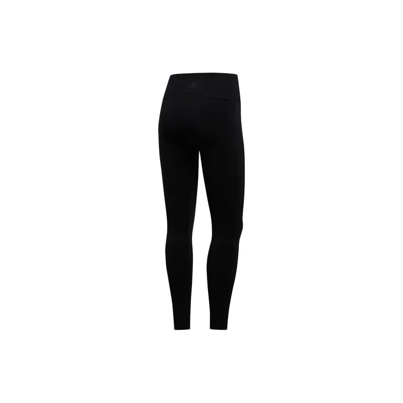 Adidas Warp Knit High Rise Athletic Trousers Women's Black-1