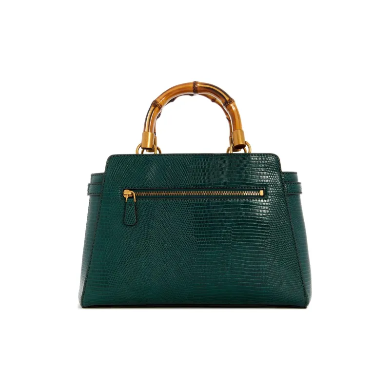 GUESS Artificial Leather Tote Bag Shopping Bag Shoulder Bag Crossbody Bag Handbag Women's Green-2