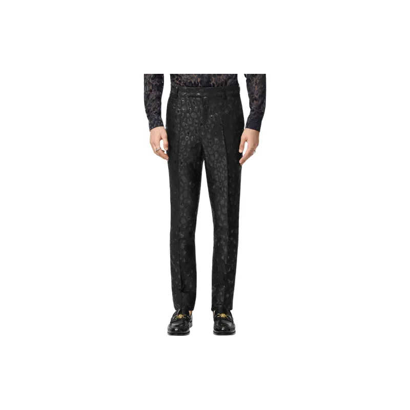 VERSACE Leopard print Trousers-2