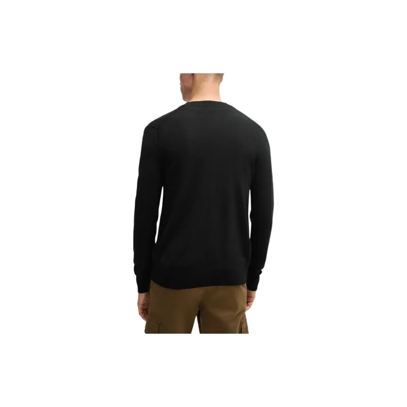 HUGO BOSS Avac Logo Embroidered Knitted Cardigan-3