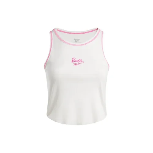 Barbie X Reebok Tank Tops Women's White