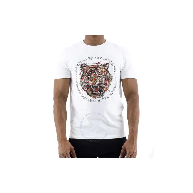 Roberto Cavalli T-Shirt Men's White-1