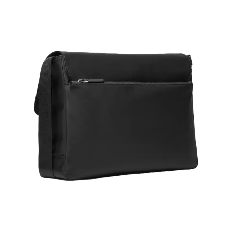 MICHAEL KORS Fabric Messenger Bag, Shoulder Bag Men's Black-2