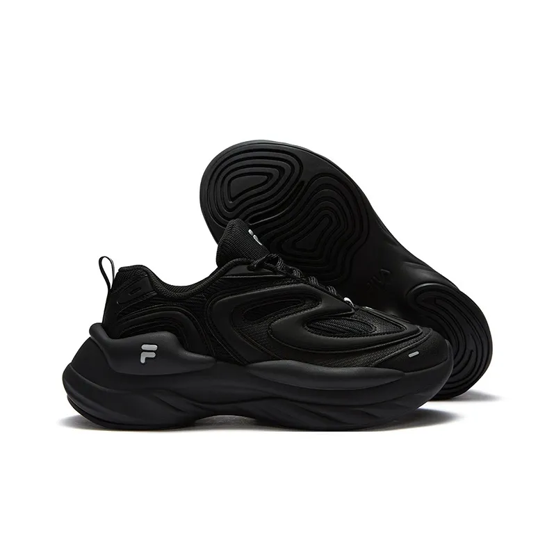 FILA FUSION BUZZARD Meteor Shoes Durable Coverage Moisture Wicking Low Top Casual Shoes Women's Black-2