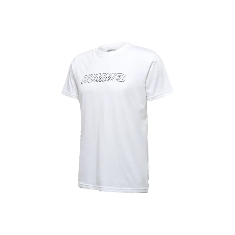 Hummel HmlTE CALLUM 2-PACK COTTON T-Shirt Men's 2 Pack Black/White-4