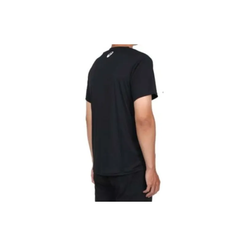 Asics T-Shirt Men's Black Silver-4