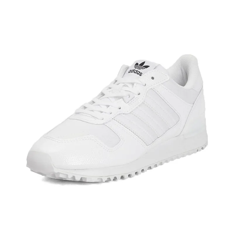 Adidas Originals ZX 700 Anti Slip Wear Resistant Low Top Casual Shoes Women's White-2
