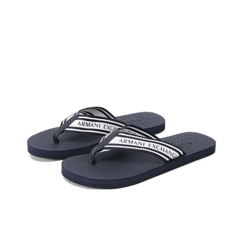 ARMANI EXCHANGEAE Flip Flops Men's Dark Blue-2