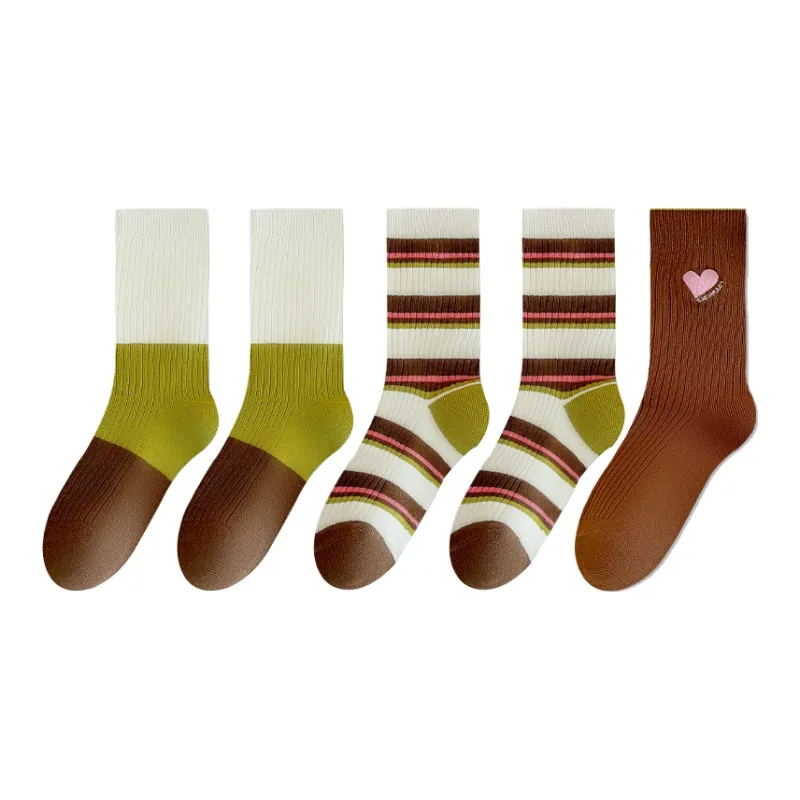 ROBINHOOD Mid Calf Socks Women's 5 Pack-0