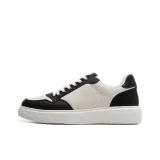 S.T.Dupont Skateboard Shoes Men Low-Top Black White