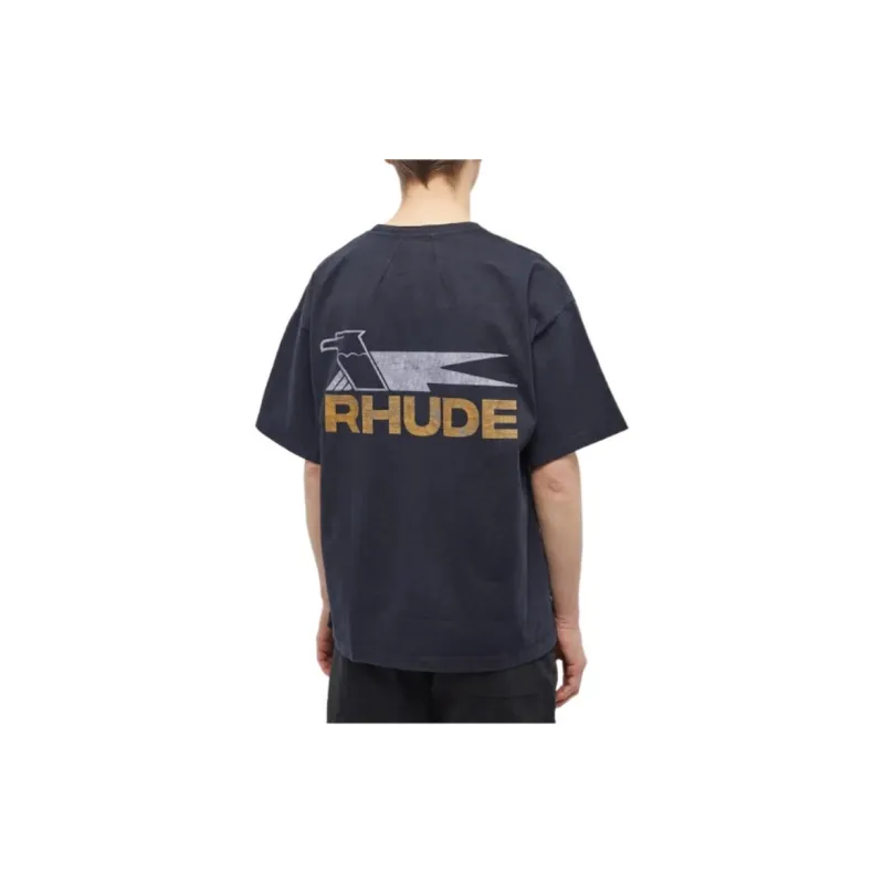 RHUDE Eagle Logo Tee-2