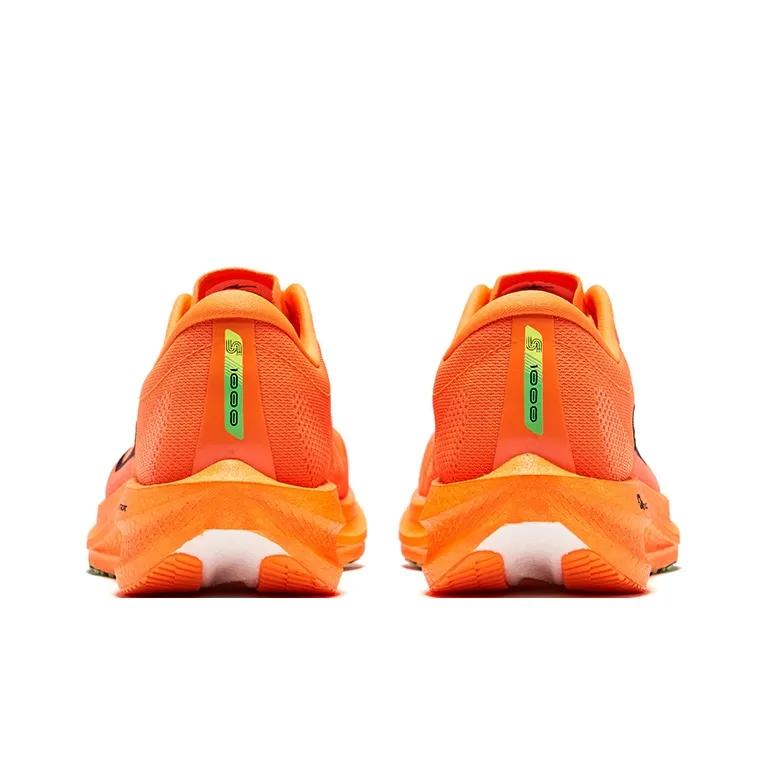 Erke Polar Wind 2.0 Cushioning Rebound Low Top Running Shoes Men's Persimmon Persimmon Ruyi Color Scheme-4