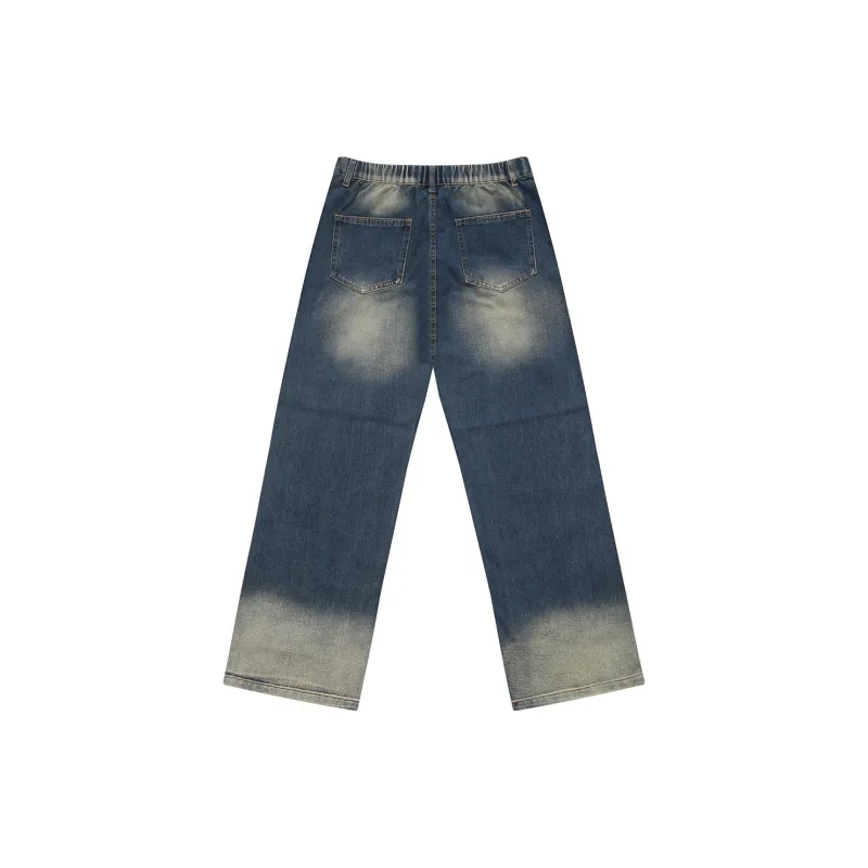 PAULASARA Jeans Unisex Vintage Blue-1