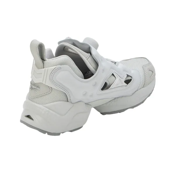 Reebok Instapump Fury Slip Resistant Low Top Casual Running Shoes Unisex Gray-3