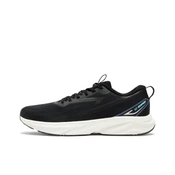 361° Anti Slip Wear Resistant Low Top Casual Running Shoes Men's Black Blue