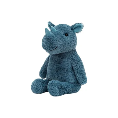 JELLYCAT Jungle Animal Collection Soft Rhinoceros Dolls Plush Doll 29cm Height