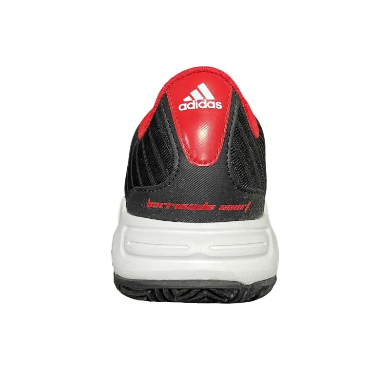 Adidas Barricade Anti-Slip Wear-Resistant Low-Top Casual Shoes Men's Black Gray Color-2