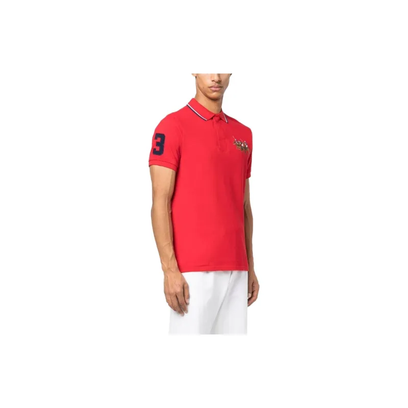 Polo Ralph Lauren Triple Pony Cotton Polo Shirt-5