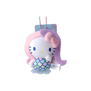 Sanrio Hello Kitty Siren Dolls Plush Pendant 8cm High
