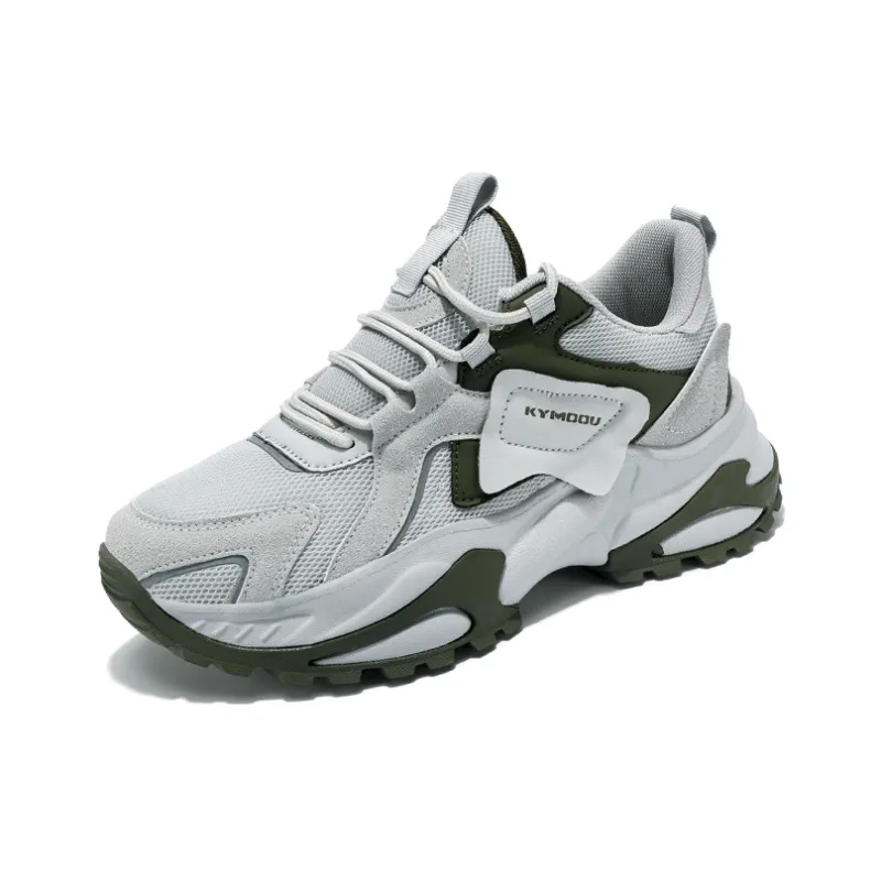 KYMOOU Anti-Slip And Wear-Resistant Height Increasing Low-Top Chunky Sneakers Unisex-6