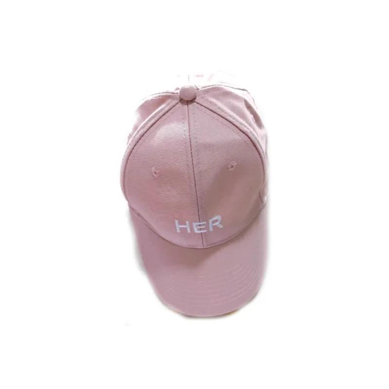 Burberry Cotton Baseball Caps Unisex Pink-0