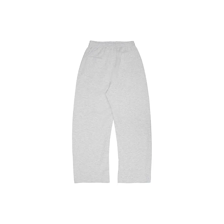 RICKYOUNG Casual Pants Unisex Light Gray-1