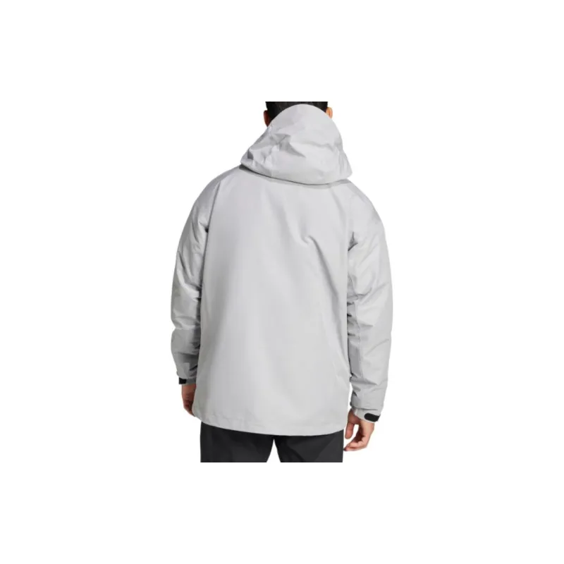 Adidas Waterproof And Windproof To Keep Warm Windbreaker Jacket Men's Gray-3