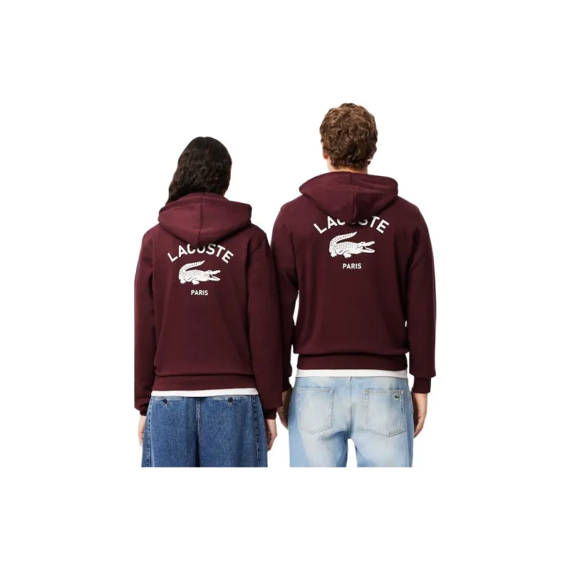 LACOSTE Logo print Hoodie-3
